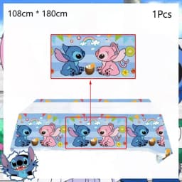 Disney Lilo and Stitch Birthday Party Decoration Disposable Tableware Candy Bag Tablecloth Paper Cup Plate Napkin Supplies Kit