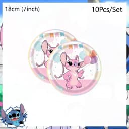 Disney Lilo and Stitch Birthday Party Decoration Disposable Tableware Candy Bag Tablecloth Paper Cup Plate Napkin Supplies Kit