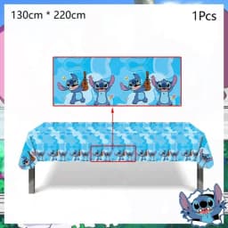 Disney Lilo and Stitch Birthday Party Decoration Disposable Tableware Candy Bag Tablecloth Paper Cup Plate Napkin Supplies Kit