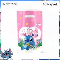 Disney Lilo and Stitch Birthday Party Decoration Disposable Tableware Candy Bag Tablecloth Paper Cup Plate Napkin Supplies Kit