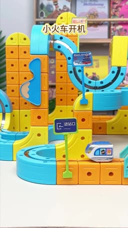 Kids Magnetic Track Car Toy Children Electric Anti-gravity Train Railway Model Magic Race Cars Toys for Boys 3 Years Birthday