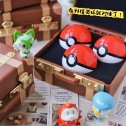 New Original Funism Pokémon First Partner Blind Box 30th Anniversary Series Blind Box Anime Character Model Collection Gift Toy