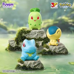 New Original Funism Pokémon First Partner Blind Box 30th Anniversary Series Blind Box Anime Character Model Collection Gift Toy