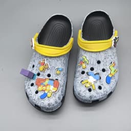 Wholesale 2026 New Anime Cartoon The Simpsons Summer Travel Sandals, Parent-Child Outdoor Non-Slip Breathable Adult Beach Shoes
