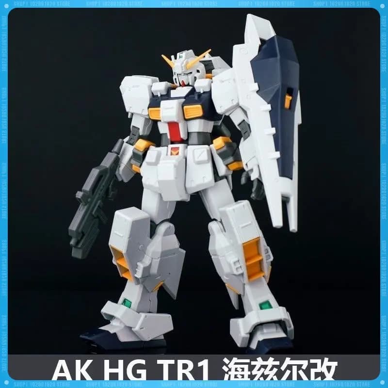 NEW Ak Model HG TR-1 Hazel Custom A.O.Z Series HG 1/144 Plastic Assembly Mecha Model Kit Full Set Expansion Armor Parts Toy gift