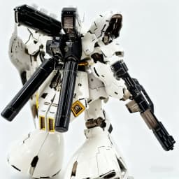 RG 1/144 MSN-04 Sazabi White Star Version With Decals Assembly Model Kit Collectible Mecha Toy Action Figure Desktop Decoration