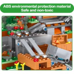 The Cave Village Special Edition Building Blocks With Steve Action Figures Compatible My World Set Toy