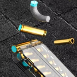 Soft Bullet Toy Gun Manual Single Shot Shell Throwing Victor Short Sword Long Range Firing Submachine Gun for Boys