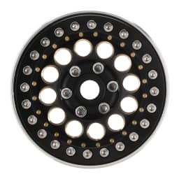 INJORA 153g Super Heavy Brass & Aluminum Deep Dish 1.9" Beadlock Wheel Rim for 1/10 RC Crawler SCX10 TRX4 VS4-10 Gen8 (W1957)
