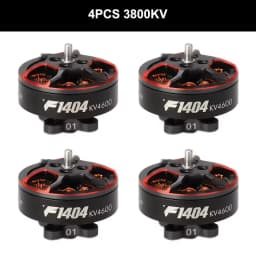 T-Motor F1404 1404 2900 3800 4600KV 3-4S Lipo FPV Brushless Motor 1.5mm Shaft 2.5-4inch Cinewhoop Dutcted RC Racing Drones