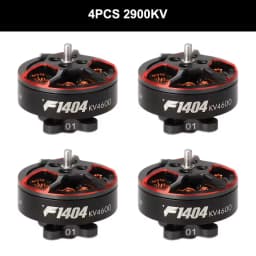 T-Motor F1404 1404 2900 3800 4600KV 3-4S Lipo FPV Brushless Motor 1.5mm Shaft 2.5-4inch Cinewhoop Dutcted RC Racing Drones