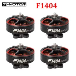 T-Motor F1404 1404 2900 3800 4600KV 3-4S Lipo FPV Brushless Motor 1.5mm Shaft 2.5-4inch Cinewhoop Dutcted RC Racing Drones