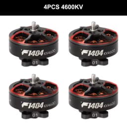 T-Motor F1404 1404 2900 3800 4600KV 3-4S Lipo FPV Brushless Motor 1.5mm Shaft 2.5-4inch Cinewhoop Dutcted RC Racing Drones