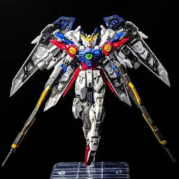 RG Wing Zero 1/144 Mech Assembly Model Kit Action Figure Puzzle Collectible Desktop Decoration Surprise Gift For Adult Collector