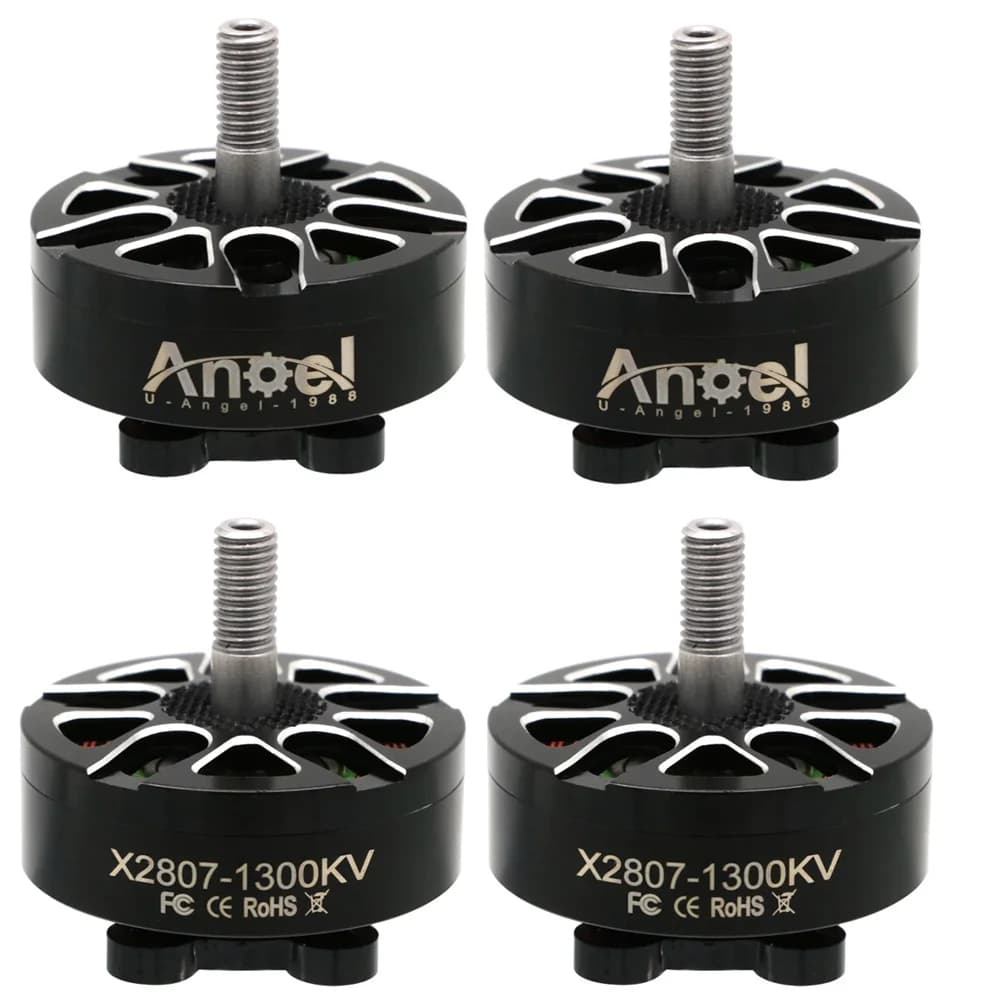 4pcs RC DIY Parts X2807 2807 Motor 1300KV 4S 1500KV 1700KV 6S Brushless Motor for FPV 7inch Long Range Mark4 LR7 Drones