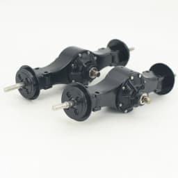 1 Set Simulation Metal Rear Axle for 1/14 Tamiya RC Truck Car For scania 770S For volvo FH16 For man Diy Parts Toys