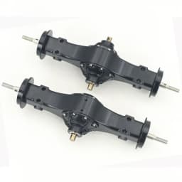 1 Set Simulation Metal Rear Axle for 1/14 Tamiya RC Truck Car For scania 770S For volvo FH16 For man Diy Parts Toys