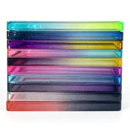 10 X Graded Card Case FIT for GBS/CGC/ACE/TAG Slab Case Soft TPU Frame + High Definition PC for Trading Card Stackable