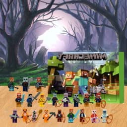 Minecraft Game Merchandise Christmas Advent Calendar Box Xmas Gifts Toy Anime Home Decor Supplies PVC Model Dolls Halloween