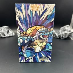1Box Blind Box Anime PTCG TCG Cathedralglass Series Trading Collection Card Moltres Golem Arcanine Flash Battle Card Child Gift