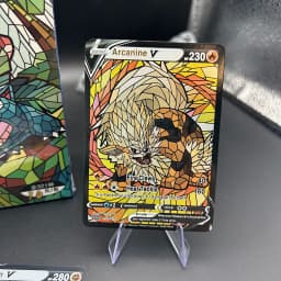 1Box Blind Box Anime PTCG TCG Cathedralglass Series Trading Collection Card Moltres Golem Arcanine Flash Battle Card Child Gift