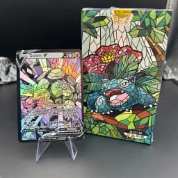 1Box Blind Box Anime PTCG TCG Cathedralglass Series Trading Collection Card Moltres Golem Arcanine Flash Battle Card Child Gift