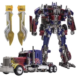 30CM Transformation Robot Toys Commander Optimus Alloy Robot Figuras Model Gift