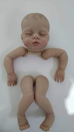 NPK 19inch New Arrival Already PaintedTwins Kit Lily and Irys Soft Touch Hand Painted with Veins Cloth body included