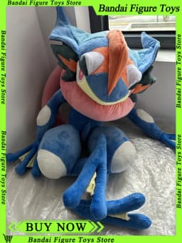 Large 150CM Animals Pokemon Kawai Greninja Plush Toys Soft Stuffed Doll Cute Throw Pillow Room Decor 70CM Children Birthday Gift