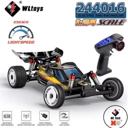 New WLtoys 244016 RC Car 1:24 Electric Racing High-Speed ​​RC All-Terrain Drift Car Model 25 Km/h Toys For Kids And Adult Gift