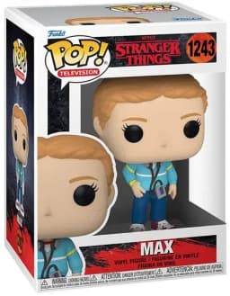 Hot Sale FUNKO POP Stranger TELEVISION Anime Character Series MAX #1243 FIGURE Action Children's Collection Toys