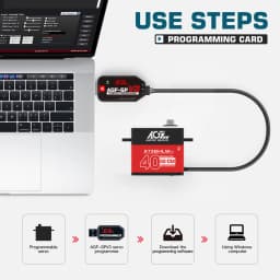 AGFRC A73BHLW V2 40KG 0.10Sec Superb Torque Brushless Waterproof Digital Servo For RC Models