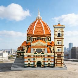 5278PCS Classic Architecture Building Block Model Micro-Block Assembly for Adults, Stress Relief Handcraft Display, Perfect Holi