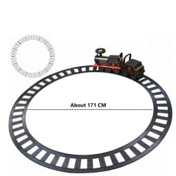 Electric Train Kids Riding Toy Ailway Can Carry Train Rail Car Train Cabin Classical Model Baby Walker Stroller Toys Child Gifts
