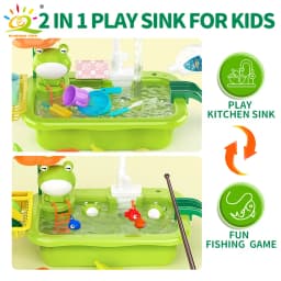 Baby Kitchen Toy Plastic Dish Wash Sink Electric Dishwasher Playing Pretend Role Play Housework Early Educational Toys For Child