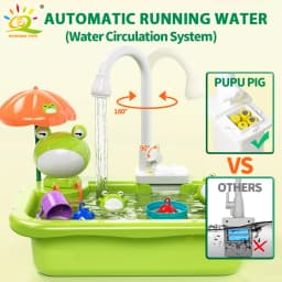 Baby Kitchen Toy Plastic Dish Wash Sink Electric Dishwasher Playing Pretend Role Play Housework Early Educational Toys For Child