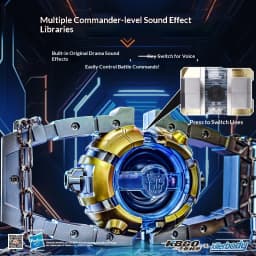 Transformers G1 Matrix Of Leadership Bluetooth Speaker 1:1 Skyreach Pillar Helmet Genuine Glow Anime Fiugre Collectible Toys