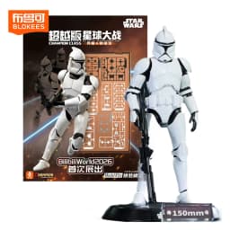 BLOKEES Star Wars Action Figure Darth Vader Dark Trooper Stormtrooper Anime Collection Toys Model Surprise Gift