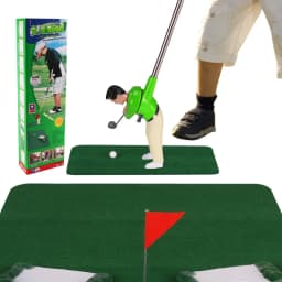 Children's Golf Club Mini Doll Set Toy Indoor And Outdoor Portable Parent-child Interactive Party Game Birthday Gift