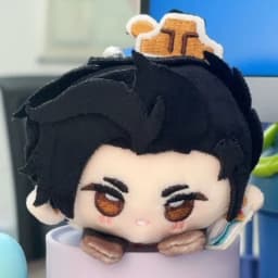 Authentic Bilibili Overwatch Mercy Wuyang Kiriko Juno Cute Lying‑Down Plush Doll Floppy Plushie Collectible Ornament Toy Gift