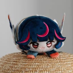 Authentic Bilibili Overwatch Mercy Wuyang Kiriko Juno Cute Lying‑Down Plush Doll Floppy Plushie Collectible Ornament Toy Gift