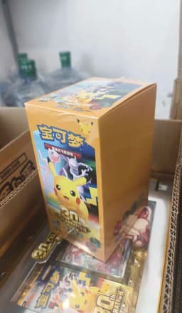 In Stock 100% Original Pokemon 30th Anniversary Coin Set Simplified Chinese Trading Card Game PTCG Cards Collection Toy Gifts