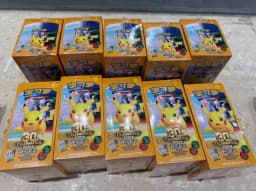 In Stock 100% Original Pokemon 30th Anniversary Coin Set Simplified Chinese Trading Card Game PTCG Cards Collection Toy Gifts