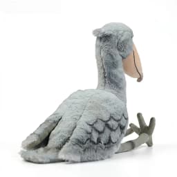 Realistic Shoebill Stuffed Animal Plush Toy Lifelike Whale Headed Stork Bird Soft Cuddly Gift for Kids Adults Home Decor