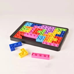 27pcs Jigsaw Russia Puzzle Block Pop Finger Toys Anti-Stress Pop It Push Bubble Sensory Toy Puzzle Board Educational Toy for Chi