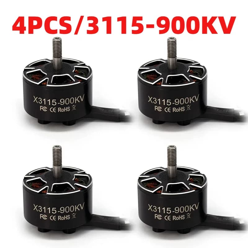 EP RC Motor X3115 3115 900KV FPV Brushless Motor 6S Lipo 5mm Output Shaft For RC 9~10inch Propeller Multi-axis Traversing Drones