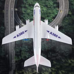 DWI Remote Control Aircraft 2.4G EPP Foam Remote Control Toy A380 Passenger Aircraft Model Drone Children's Gift