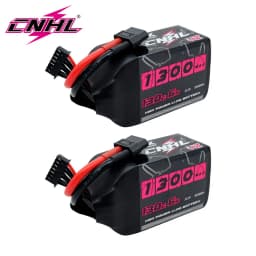 2PCS CNHL 6S 22.2V Lipo Battery 1300mah 1500mah 130C with XT60 Plug For Quadcopter Drone Airplane RC FPV Helicopter Hobby