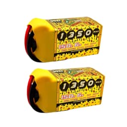 2PCS CNHL 6S 22.2V Lipo Battery 1300mah 1500mah 130C with XT60 Plug For Quadcopter Drone Airplane RC FPV Helicopter Hobby