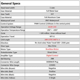 9imod Brushless Servo 70KG 60KG 50KG Waterproof RC Servo 
Motors Metal Gear 14V For 1/8 1/10 RC Crawler Car Robot Traxxas Scx10